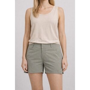 Columbia Women's Outdoor Shorts Khaki Beige Utility Pockets Omni-Shield Size 14